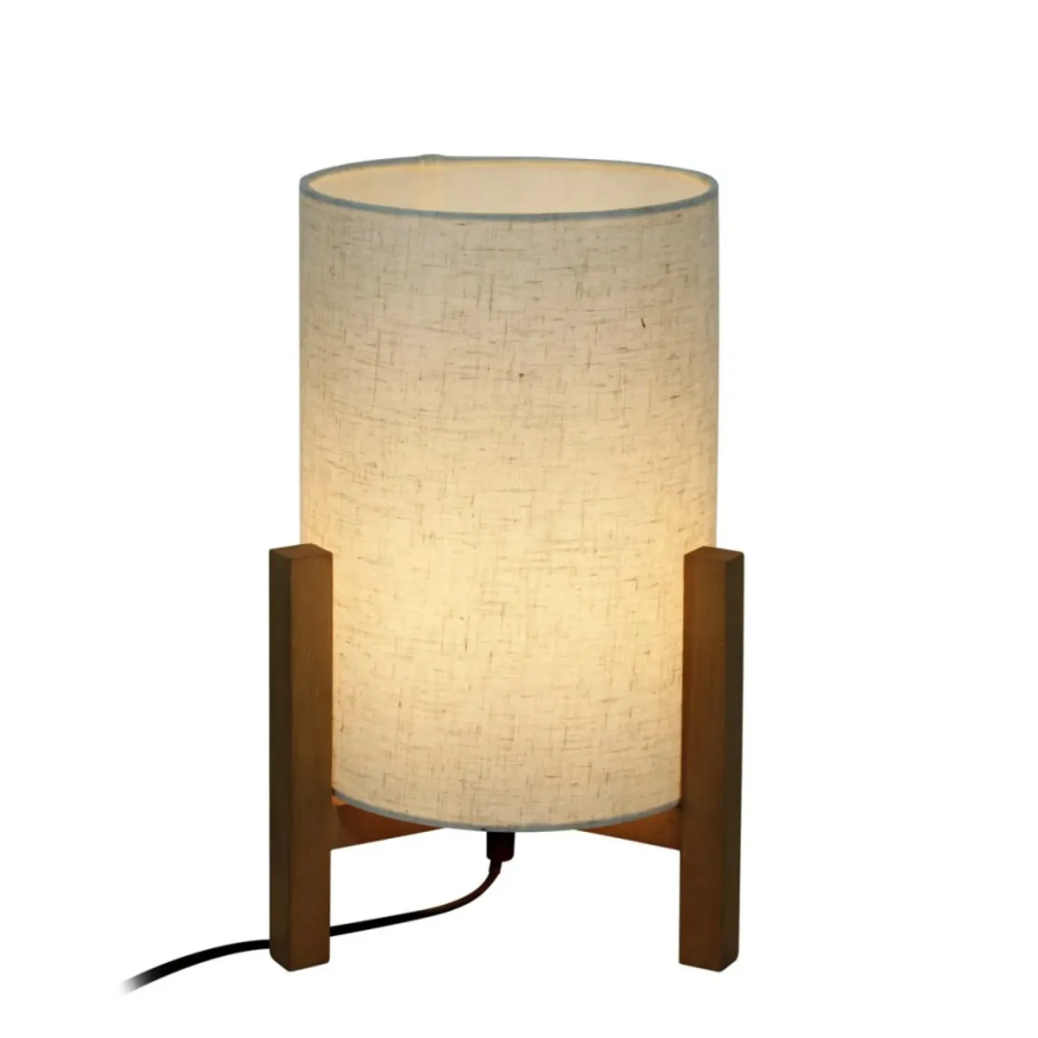 Lampka stołowa w stylu rustykalnym TB-85930-M-WH-WO ONES | Kaja*Sklep Kaja Store