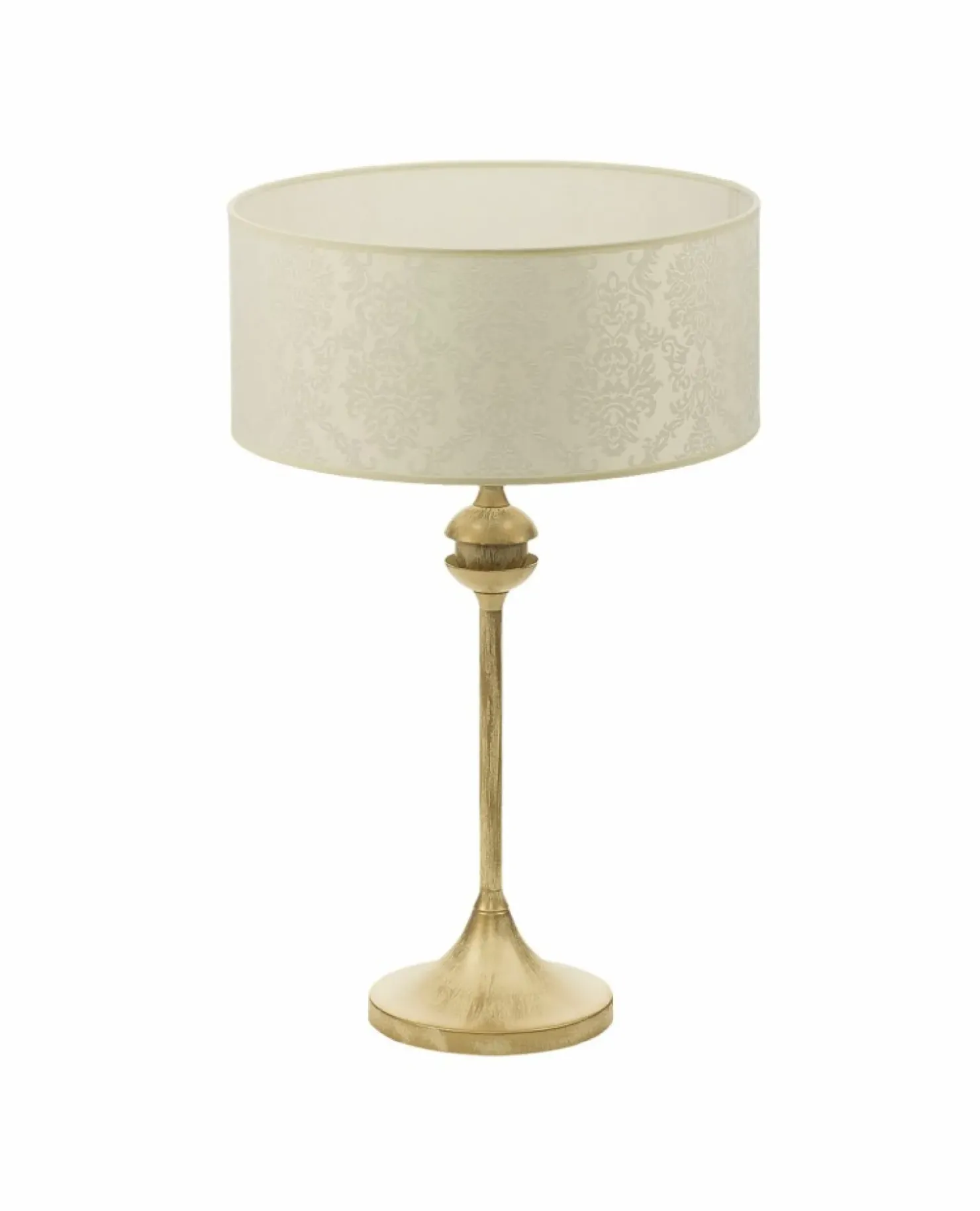 Lampka stołowa z abażurem w kolorze ecru JUP 1277 z serii KASZMIR*Sklep Kaja Best Sale