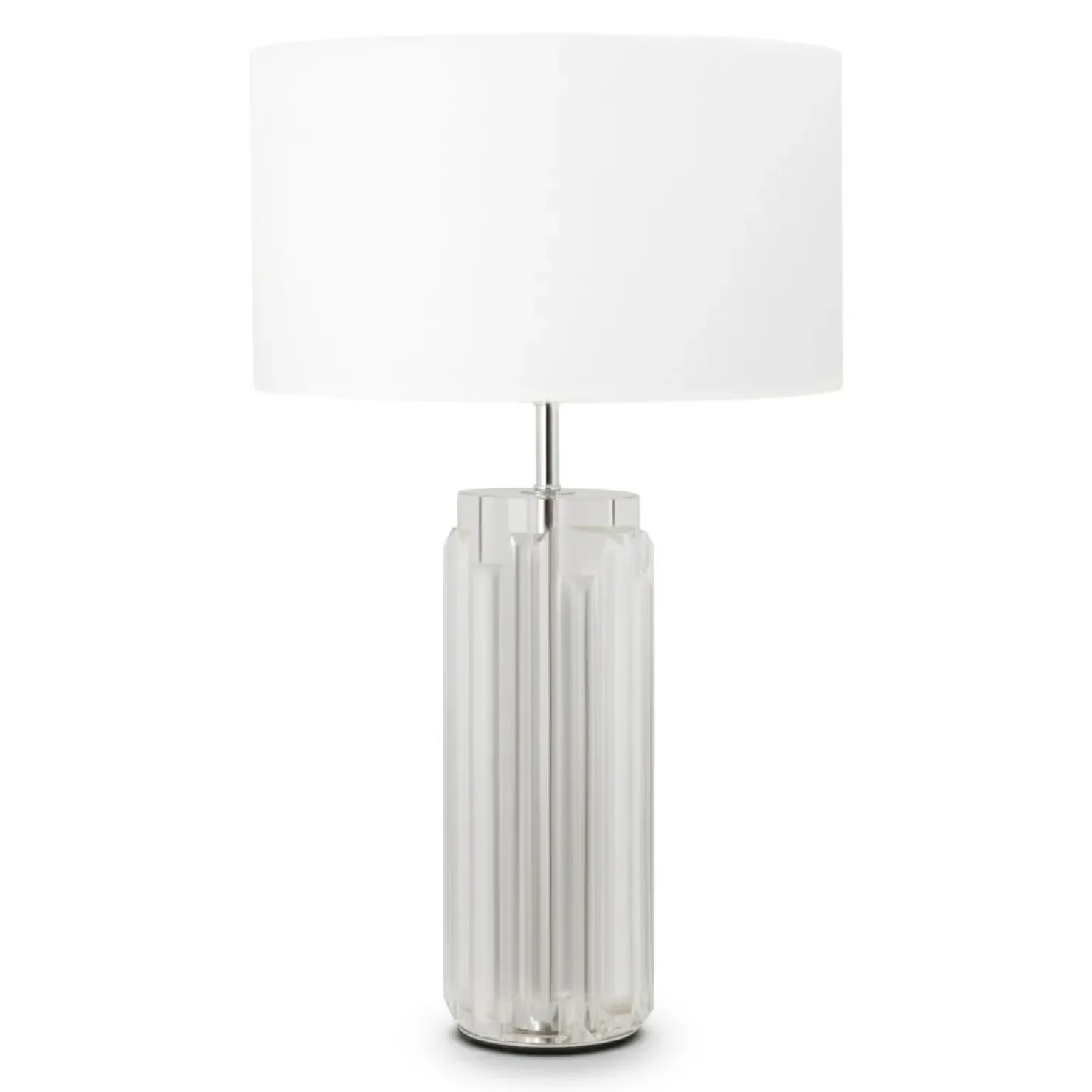 Lampka stołowa z białym abażurem MOD304TL-01CH z serii MUSE | Kaja*Sklep Kaja Cheap