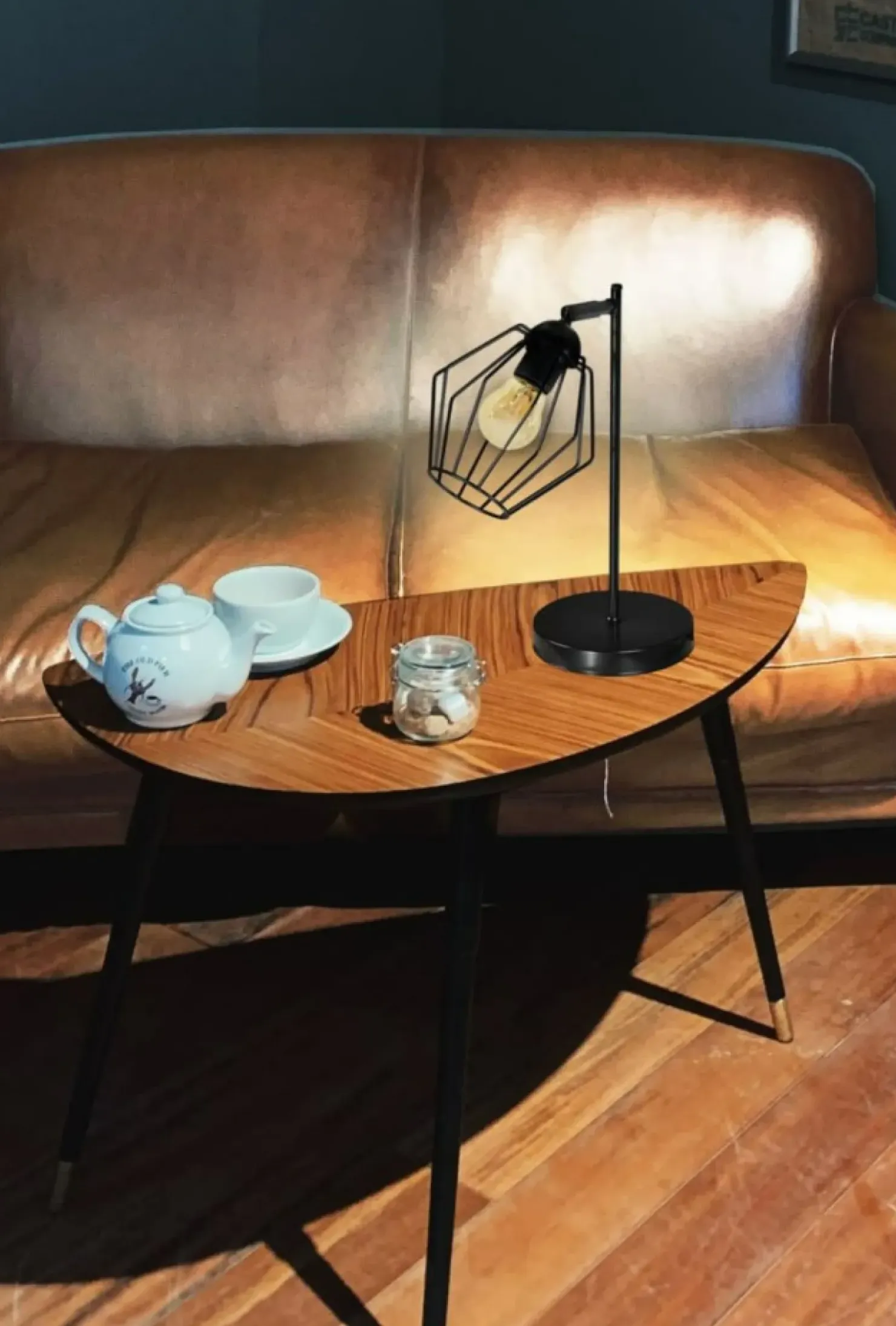 Lampka stołowa z designerskim kloszem K-3773 BENET | Kaja Oświetlenie*Sklep Kaja Best