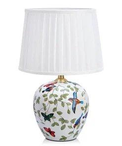 Lampka stołowa z kolorową podstawką i abażurem 107040 | Kaja*Sklep Kaja Store