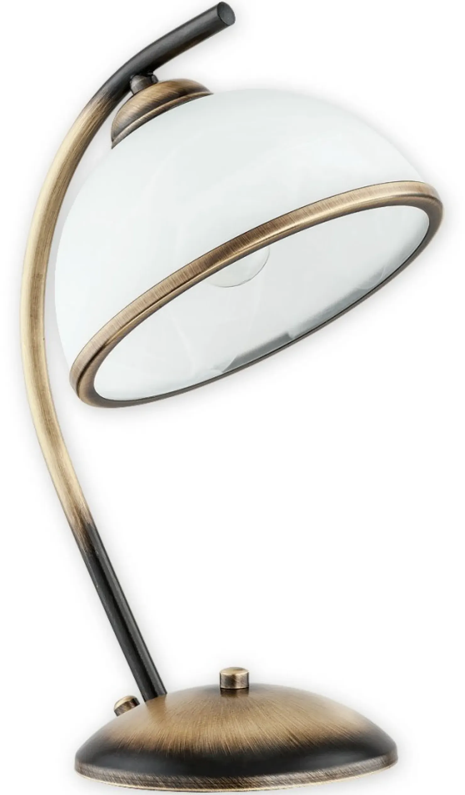 Lampka stołowa z mlecznym kloszem O2238 L1 PAT ALTEA | Kaja*Sklep Kaja Cheap