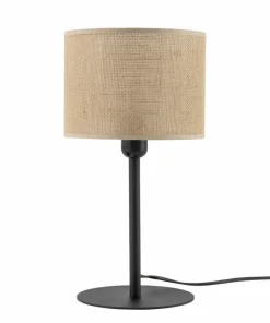 Lampka stołowa z naturalnym abażurem TK 5552 JUTA | Kaja Oświetlenie*Sklep Kaja Fashion