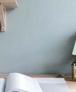 Lampka stołowa z niebieskim abażurem LEDEA 50501099 YORK | Kaja*Sklep Kaja Store