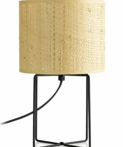 Lampka stołowa z rattanowym abażurem LX 5293 RATTAN | Kaja Oświetlenie*Sklep Kaja Hot
