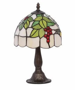 Lampka stołowa z witrażowym kloszem K-G08789 TECO | Kaja Oświetlenie*Sklep Kaja Online