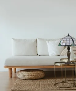 Lampka z szerokim, witrażowym kloszem K-G162166 PAPI | Kaja*Sklep Kaja Outlet