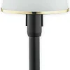 Lampka ze złotymi dodatkami O2928 L1 CZA ZL LAVA | Kaja Oświetlenie*Sklep Kaja Discount