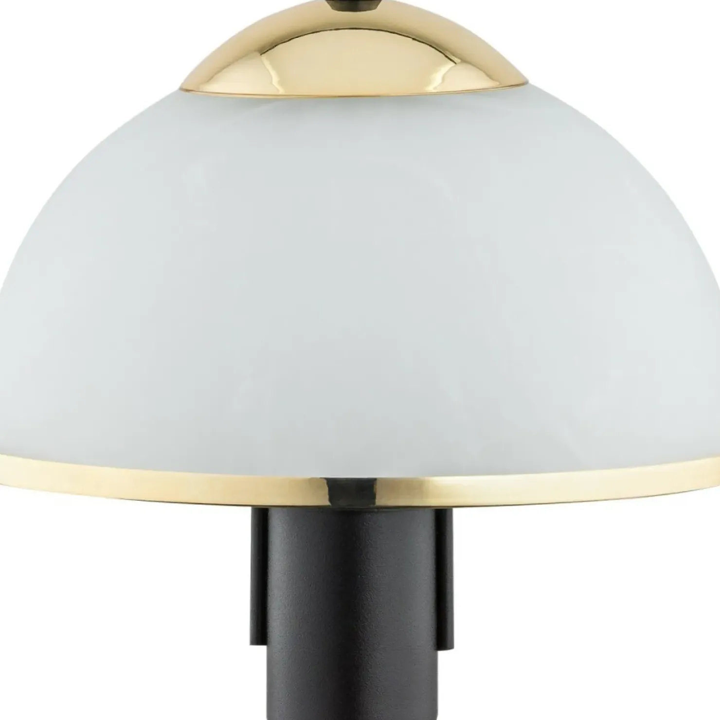 Lampka ze złotymi dodatkami O2928 L1 CZA ZL LAVA | Kaja Oświetlenie*Sklep Kaja Discount