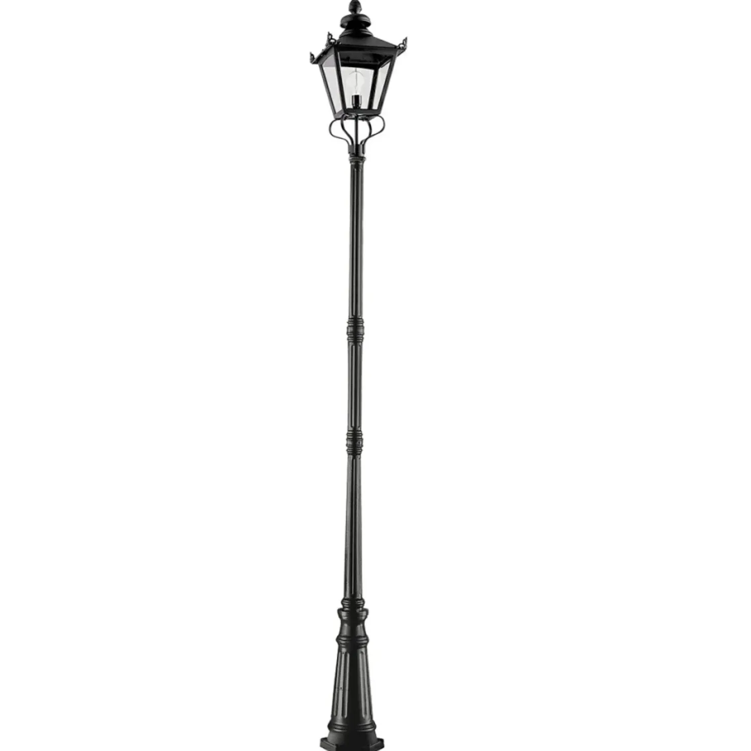 Latarnia stojąca, lampa ogrodowa GP1-BLACK z serii GRAMPIAN*Sklep Kaja Best