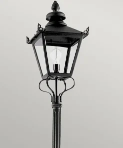 Latarnia stojąca, lampa ogrodowa GP1-BLACK z serii GRAMPIAN*Sklep Kaja Best