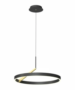 Flash Sale Sklep Kaja Ledowa, czarno-złota obręcz wisząca MD3689-1M-3BGT MALU | Kaja