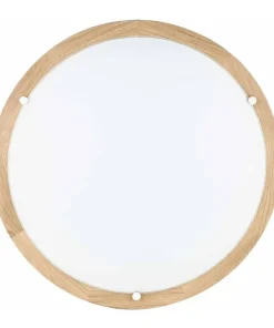 Ledowa, drewniana lampa sufitowa - plafon ⌀45cm 4754174 FRIDA | Kaja*Sklep Kaja Outlet