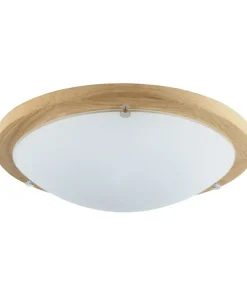 Ledowa, drewniana lampa sufitowa - plafon ⌀45cm 4754174 FRIDA | Kaja*Sklep Kaja Outlet