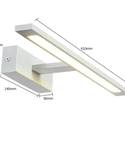 Ledowa lampa ścienna nad lustro GS-LWB-12W/3 WH ISLA | Kaja*Sklep Kaja Cheap