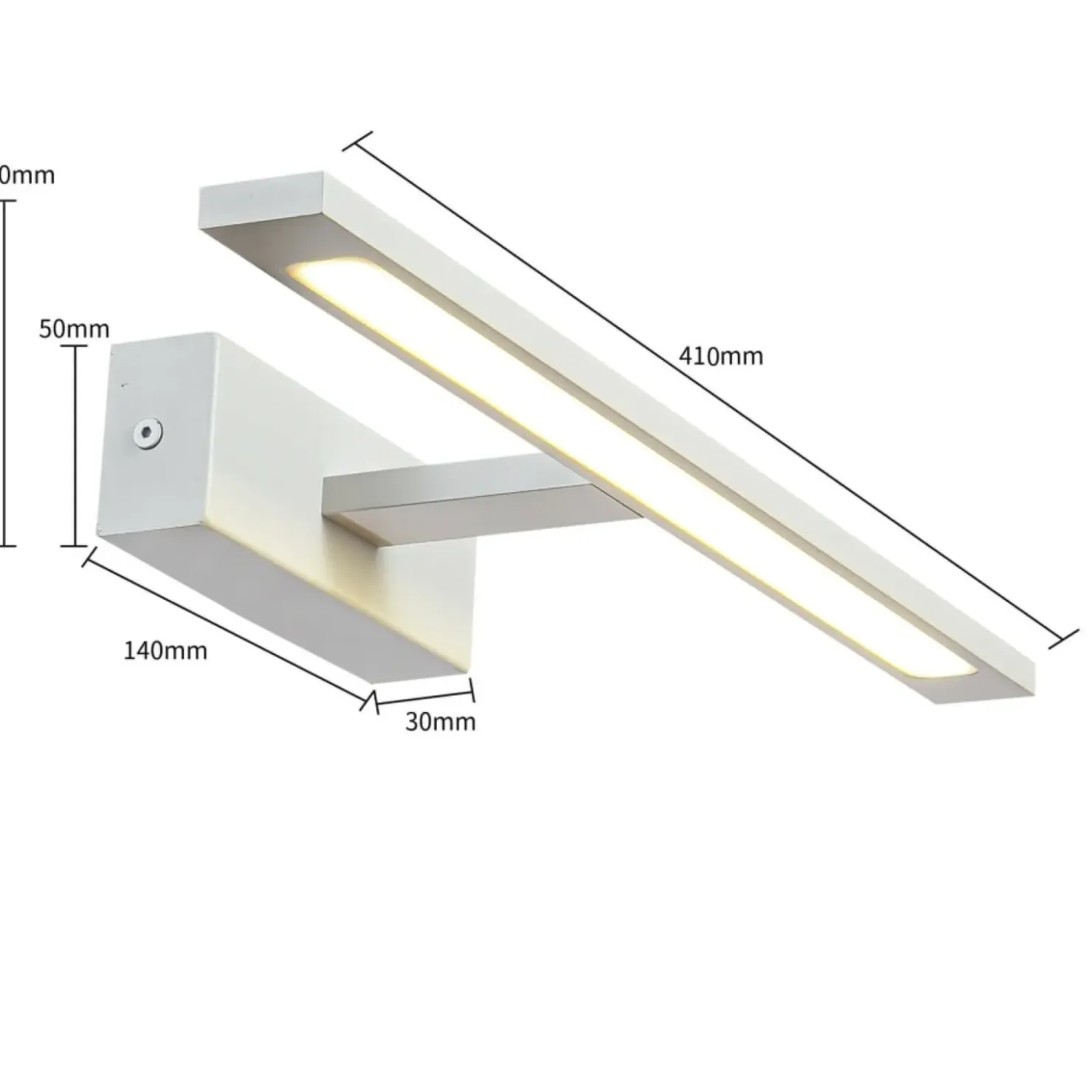 Ledowa lampa ścienna nad lustro GS-LWB-12W/3 WH ISLA | Kaja*Sklep Kaja Cheap
