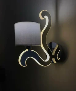 Ledowa lampa ścienna z abażurem E14 21-33864 AMBROSIA | Kaja*Sklep Kaja Best