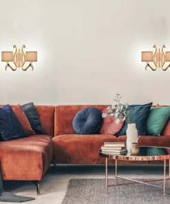 Ledowa lampa ścienna z abażurami 22-33529 AMBROSIA | Kaja Oświetlenie*Sklep Kaja Clearance
