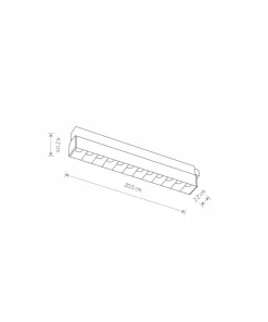 Ledowa lampa do szyny magnetycznej 1F 10144 LVM FOCUS LED | Kaja*Sklep Kaja Outlet