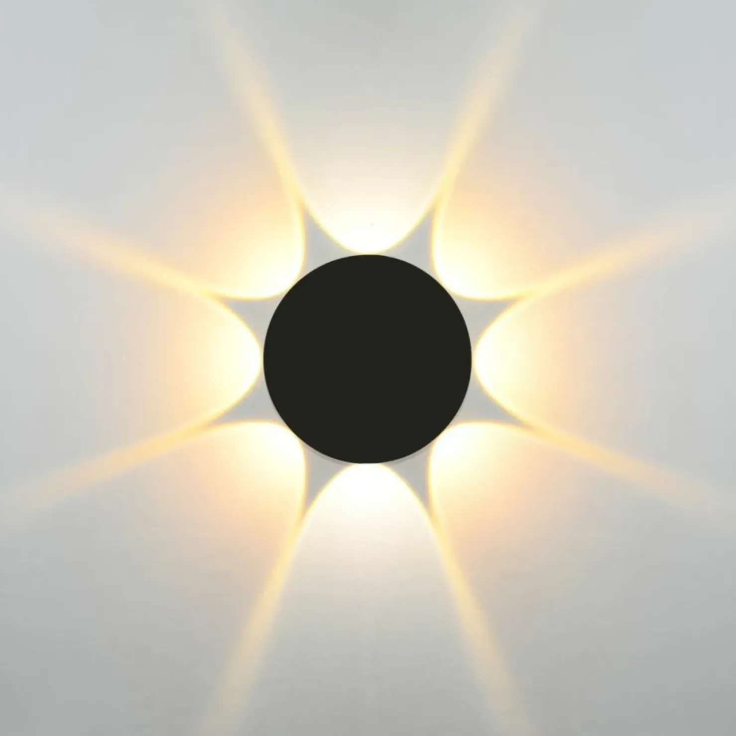 Ledowa lampa elewacyjna na taras 3000K ⌀16cm OWL-6031-8-3K MACBA*Sklep Kaja Best