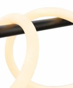 Shop Sklep Kaja Ledowa lampa nad wyspę kuchenną ABR-HILTON-SC-38W SPIRALI | Kaja czarny