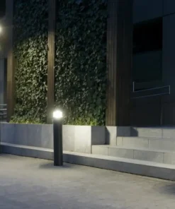 Ledowa lampa ogrodowa, moc 23W, grafitowa BRL-980 z serii BAREL | Kaja Oświetlen*Sklep Kaja Discount