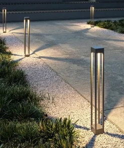 Ledowa lampa ogrodowa stojąca 100cm O424FL-L10GF z serii ELBE | Kaja*Sklep Kaja Fashion