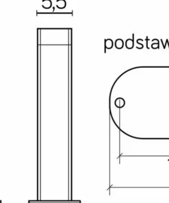 Ledowa lampa stojąca, dwukierunkowa GL15401 z serii EVO | Kaja Oświetlenie*Sklep Kaja Cheap