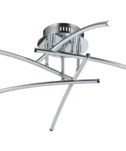 Store Sklep Kaja Ledowa lampa sufitowa, chromowa MOD212-05-N z serii PLUTO