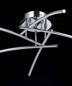 Store Sklep Kaja Ledowa lampa sufitowa, chromowa MOD212-05-N z serii PLUTO