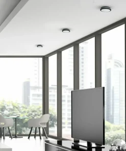 Ledowa lampa sufitowa na balkon ⌀18cm EKP0474 MARLON | Kaja*Sklep Kaja Sale