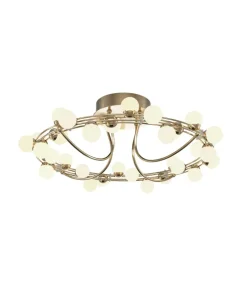 Store Sklep Kaja Ledowa lampa sufitowa, w kolorze złota MOD081CL-L36G3K z serii TESSARA