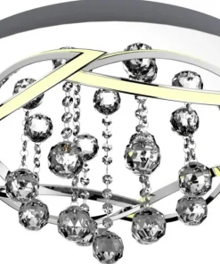 Ledowa lampa sufitowa w stylu glamour A0016-160 KORFU | Kaja*Sklep Kaja Cheap
