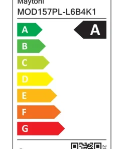 Store Sklep Kaja Ledowa lampa wisząca, czarna tuba MOD157PL-L6B4K1 z serii PRO SHADE