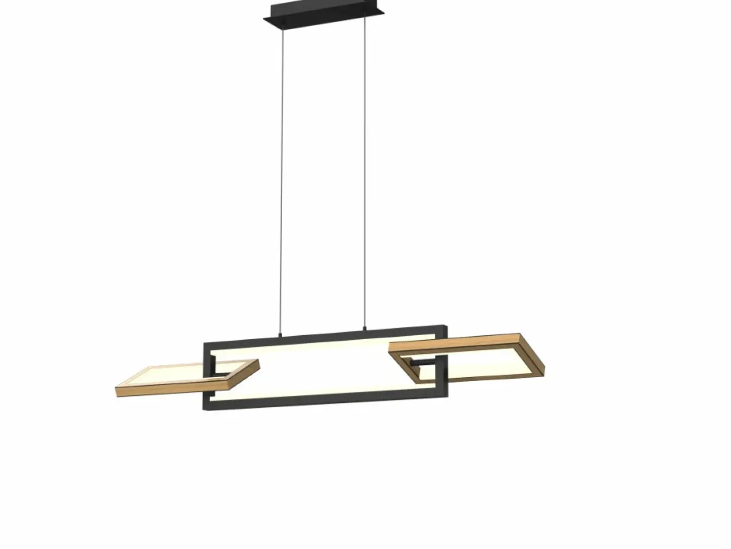 Outlet Sklep Kaja Ledowa lampa z obrotowymi ramkami WF 7022-306 MATERA | Kaja
