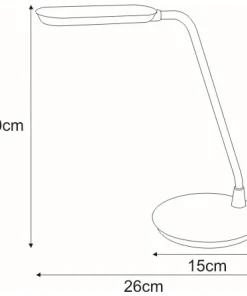 Ledowa lampka biurkowa do nauki K-BL1208 SOLO | Kaja*Sklep Kaja Flash Sale
