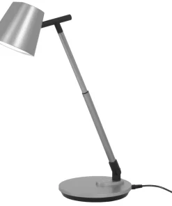 Ledowa lampka biurkowa w kolorze grafitu K-BL1527 GRAFIT z serii BOLEK*Sklep Kaja New