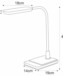 Ledowa lampka idealna do biura K-BL1027 IKA | Kaja Oświetlenie*Sklep Kaja Discount