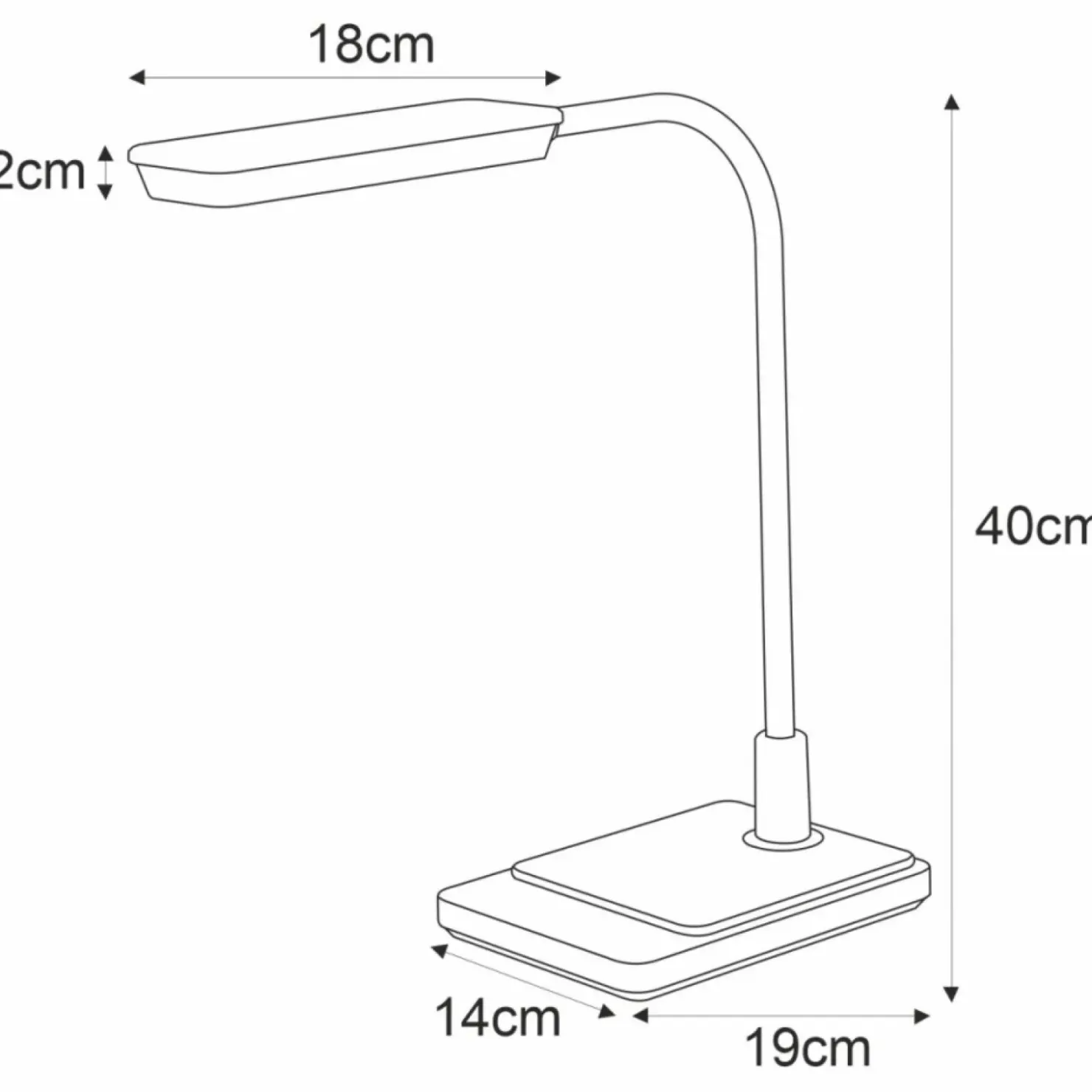 Ledowa lampka idealna do biura K-BL1027 IKA | Kaja Oświetlenie*Sklep Kaja Discount