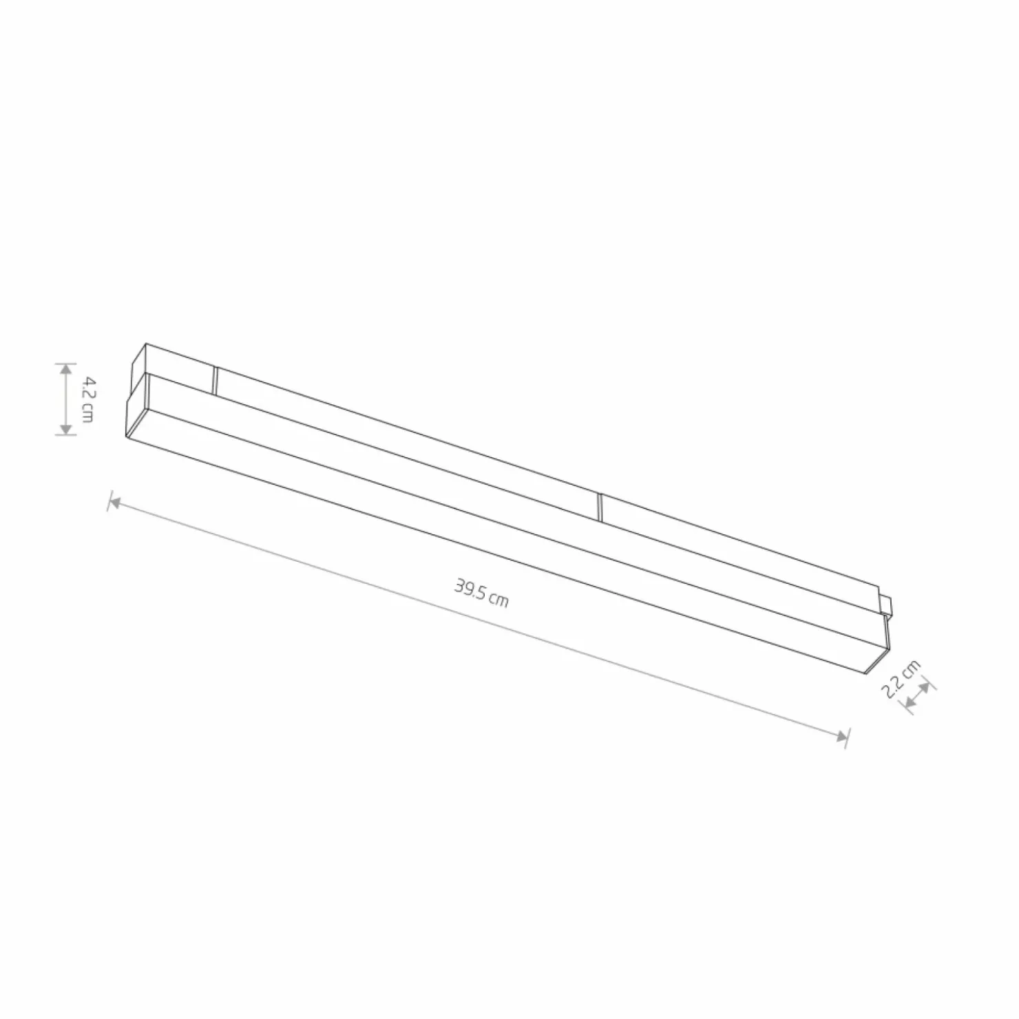 Ledowa listwa do szyny magnetycznej 1F 10148 LVM LINE LED | Kaja*Sklep Kaja Sale