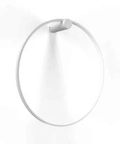 Ledowa obręcz ścienna, kinkiet koło 60cm LP-999/1W S WH z serii MIRROR*Sklep Kaja Clearance