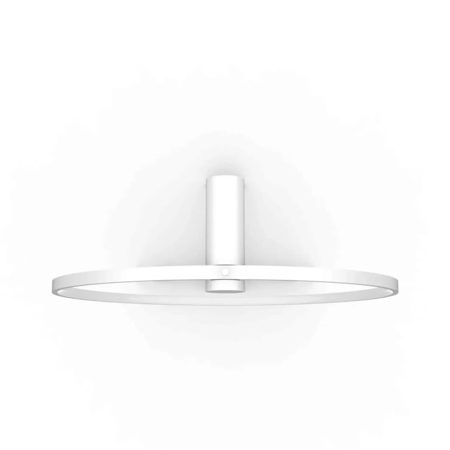 Ledowa obręcz ścienna, kinkiet koło 60cm LP-999/1W S WH z serii MIRROR*Sklep Kaja Clearance