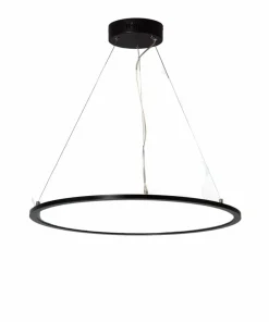 Shop Sklep Kaja Ledowa obręcz do stylowego wnętrza ABR-LWBO-36W-3000K BIURO | Kaja czarny