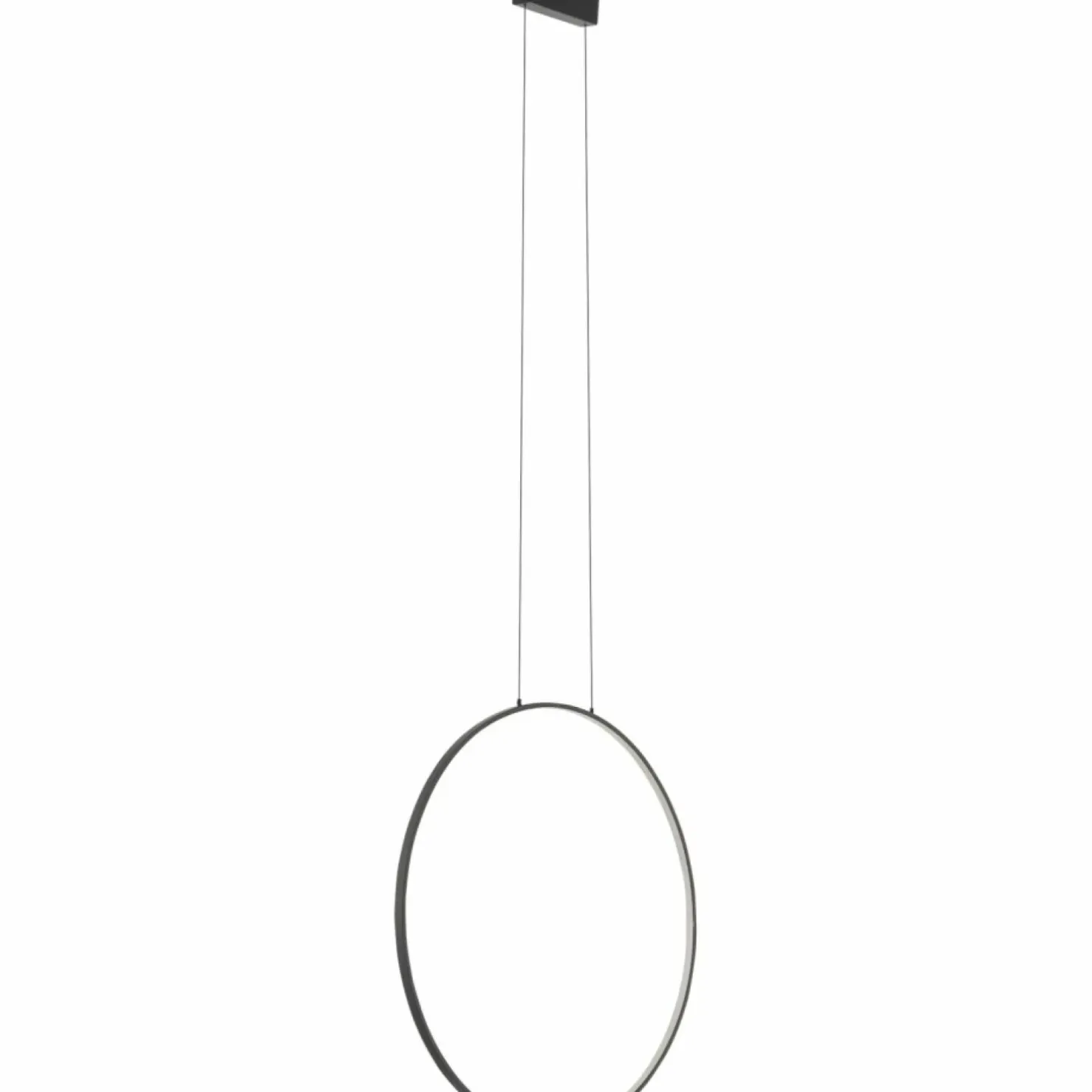 Shop Sklep Kaja Ledowa obręcz wisząca do salonu 3000K ⌀60cm 10811 CIRCOLO LED | Kaja