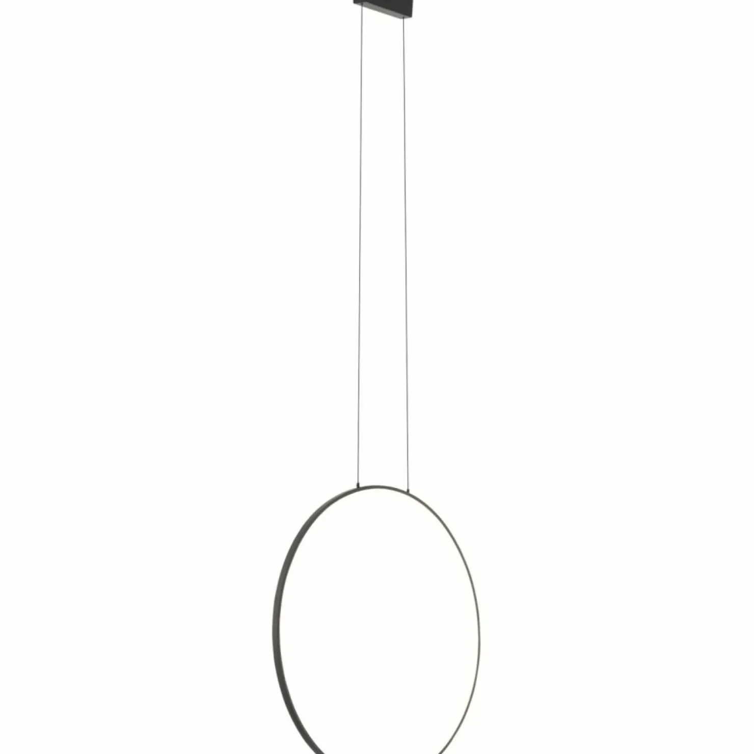 Shop Sklep Kaja Ledowa obręcz wisząca do salonu 3000K ⌀60cm 10811 CIRCOLO LED | Kaja