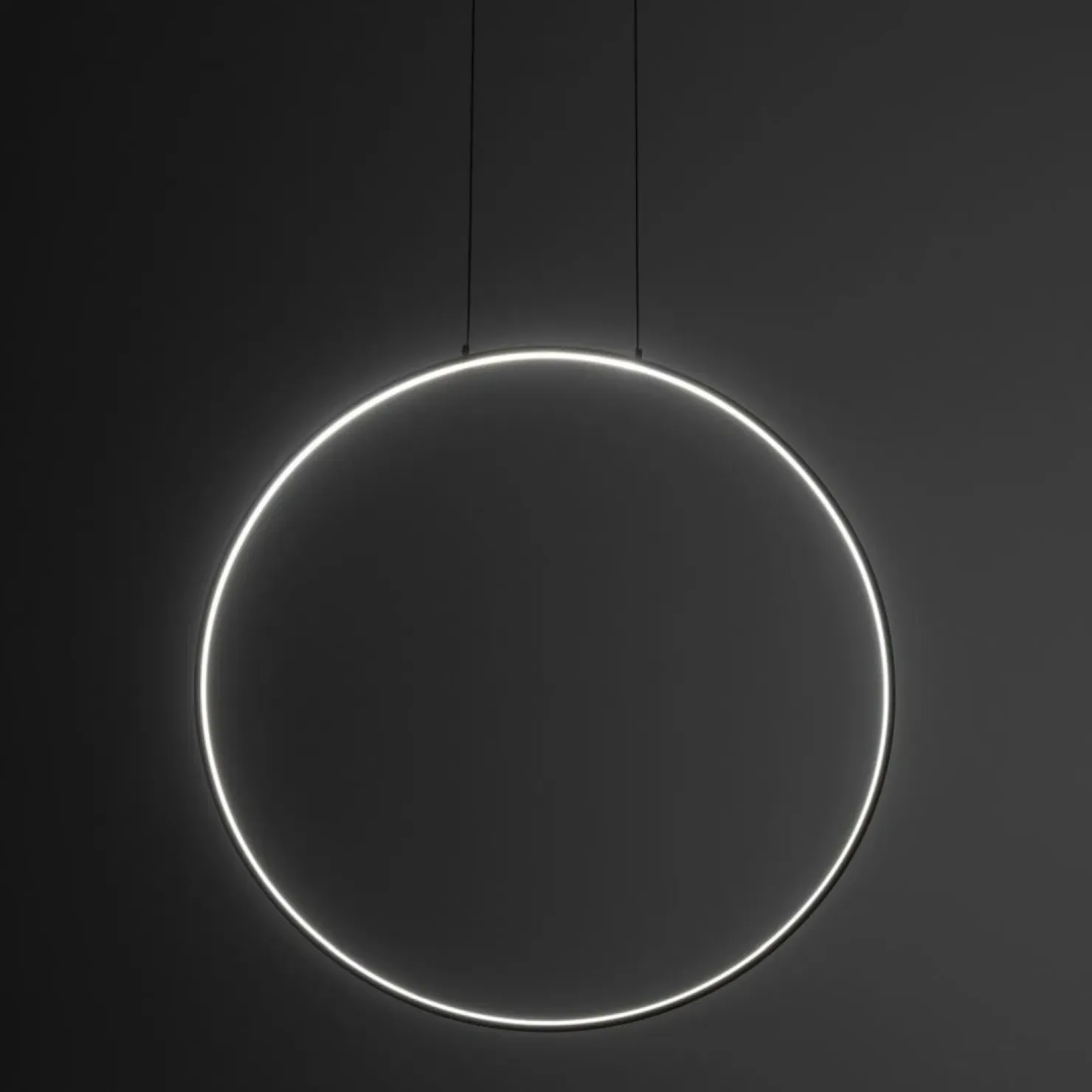 Shop Sklep Kaja Ledowa obręcz wisząca do salonu 3000K ⌀60cm 10811 CIRCOLO LED | Kaja