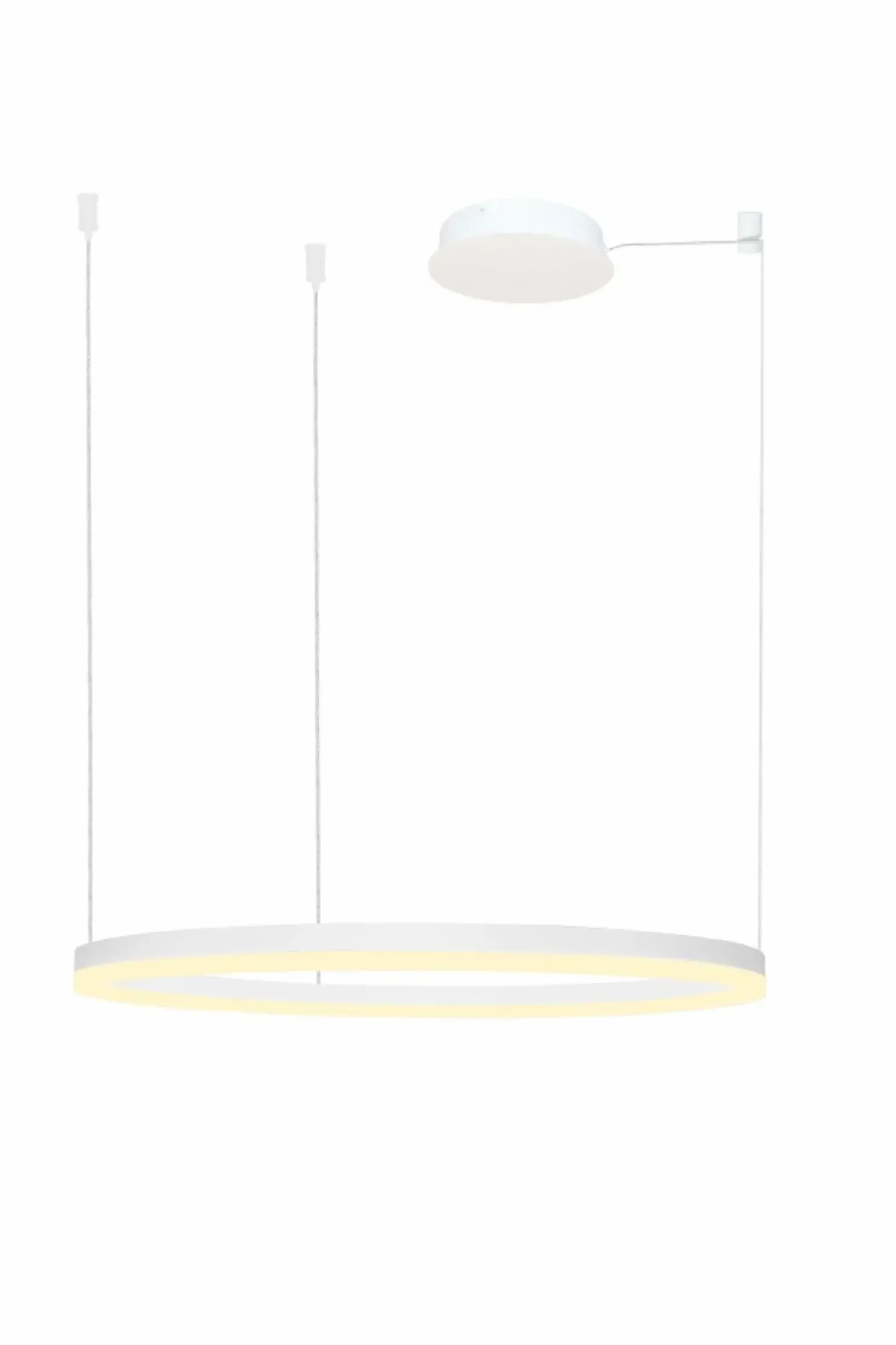 Clearance Sklep Kaja Ledowa obręcz, żyrandol do podwieszania ⌀100cm AZ4962 HALO | Kaja białypiaskowany