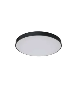 Ledowa, okrągła lampa sufitowa LP-433/1C S BK RAPIDO | Kaja*Sklep Kaja Shop