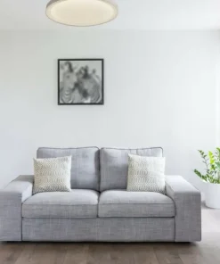 Ledowa, okrągła lampa sufitowa do łazienki LP-550/1C S 4WH – VEGAS*Sklep Kaja Store