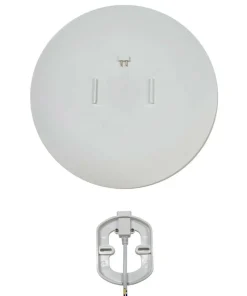 Ledowa, okrągła lampa sufitowa do łazienki LP-550/1C S 4WH – VEGAS*Sklep Kaja Store